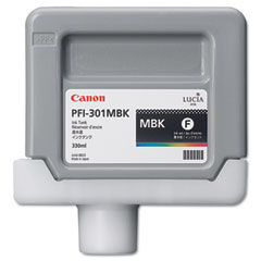 Canon PFI-301MBK Matte Black Standard Yield Wide Format Inkjet (330 ML) (1485B001AA)