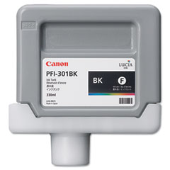 Canon PFI-301BK Black Standard Yield Wide Format Inkjet (330 ML) (1486B001AA)