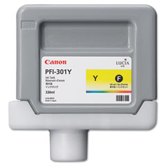 Canon PFI-301Y Yellow Standard Yield Wide Format Inkjet (330 ML) (1489B001AA)