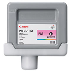 Canon PFI-301PM Photo Magenta Standard Yield Wide Format Inkjet (330 ML) (1491B001AA)
