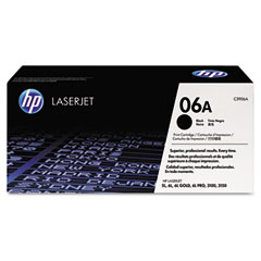 HP LaserJet 5L/6L Toner Cartridge (2500 Page Yield) (NO. 06A) (C3906A)