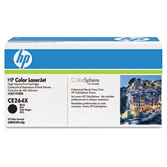 HP Color LaserJet Enterprise CM-4540 Black Toner Cartridge (17000 Page Yield) (NO. 646X) (CE264X)
