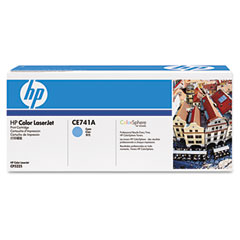 HP Color LaserJet CP-5225 Cyan Toner Cartridge (7300 Page Yield) (NO. 307A) (CE741A)