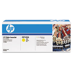 HP Color LaserJet CP-5225 Yellow Toner Cartridge (7300 Page Yield) (NO. 307A) (CE742A)