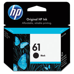 HP NO. 61 Black Inkjet (190 Page Yield) (CH561WN)
