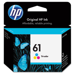 HP NO. 61 Color Inkjet (165 Page Yield) (CH562WN)
