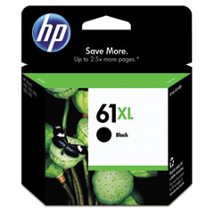 HP NO. 61XL Black Inkjet (480 Page Yield) (CH563WN)