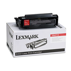 Lexmark X422 Toner Cartridge (12000 Page Yield) (12A3715)