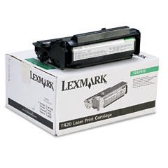 Lexmark T420 Return Program Toner Cartridge (10000 Page Yield) (12A7415)