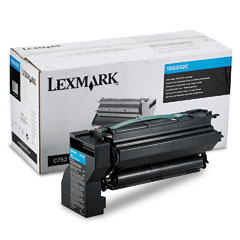 Lexmark C752/760/762/X752/X762 Cyan High Yield Toner Cartridge (15000 Page Yield) (15G032C)