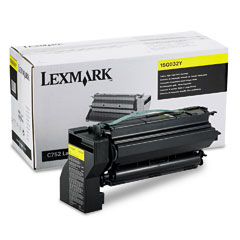 Lexmark C752/760/762/X752/X762 Yellow High Yield Toner Cartridge (15000 Page Yield) (15G032Y)