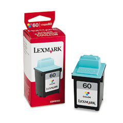 Lexmark NO. 60 Hi-Resolution Color Inkjet (255 Page Yield) (17G0060)