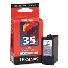 Lexmark NO. 35 High Yield Color Inkjet (450 Page Yield) (18C0035)