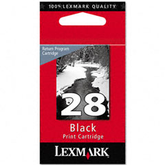 Lexmark NO. 28 Black Return Program Inkjet (175 Page Yield) (18C1428)