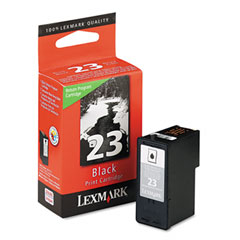 Lexmark NO. 23 Black Return Program Inkjet (200 Page Yield) (18C1523)
