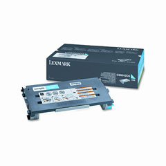 Lexmark C500/X502 Cyan High Yield Toner Cartridge (3000 Page Yield) (C500H2CG)