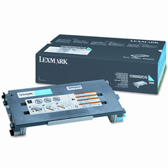 Lexmark C500/X502 Cyan Toner Cartridge (1500 Page Yield) (C500S2CG)