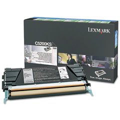 Lexmark C520/530 Black Toner Cartridge (1500 Page Yield) (C5200KS)
