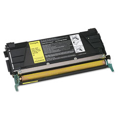Lexmark C522/524/530/532/534 Return Program Yellow Toner Cartridge (3000 Page Yield) (C5220YS)