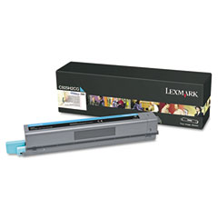 Lexmark C925 Cyan Toner Cartridge (7500 Page Yield) (C925H2CG)