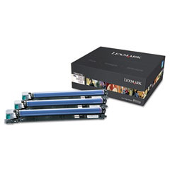 Lexmark C950/X952/X954 Color Drum Unit Combo Pack (C/M/Y-115000 Page Yield) (C950X73G)