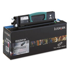 Lexmark E350/E352 Return Program High Yield Toner Cartridge (9000 Page Yield) (E352H11A)