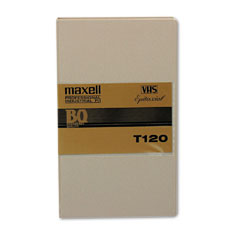 Maxell 120 Minute Professional Grade VHS Video Tape (230703)