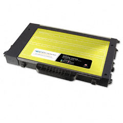 Media Sciences MDAMS551Y-HC Yellow Toner Cartridge (5000 Page Yield) - Equivalent to Samsung CLP-510D5Y