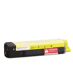 Media Sciences MDAMSOK5855Y-HC-NA Yellow Toner Cartridge (5000 Page Yield) - Equivalent to Okidata 43324401