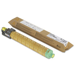 Ricoh Aficio SP-C820/C821 Yellow Toner Cartridge (15000 Page Yield) (821027)