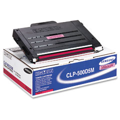 Samsung CLP-500/550 Magenta Toner Cartridge (5000 Page Yield) (CLP-500D5M/XAA)