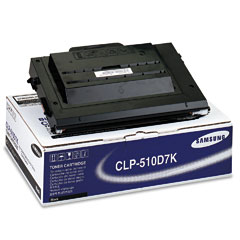 Samsung CLP-510/515 Black Toner Cartridge (7000 Page Yield) (CLP-510D7K)