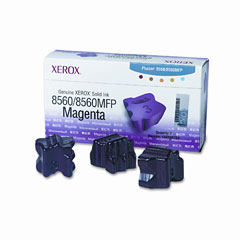 Xerox Phaser 8560 Magenta Solid Ink Sticks (3/PK-3400 Page Yield) (108R00724)