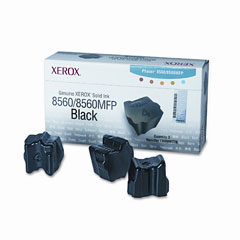 Xerox Phaser 8560 Black Ink Sticks (3/PK-3400 Page Yield) (108R00726)